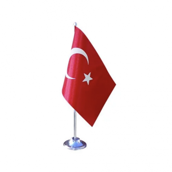  Tekli Türk Masa Bayrağı