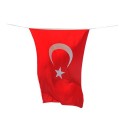 Türk Bayrağı Alpaka Kumaş